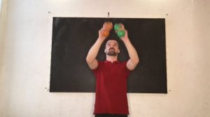 Урок 30. Фонтан 4 мяча. Жонглирование Павел Горский.