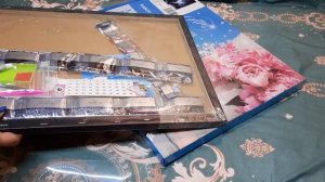 Алмазная мозайка, распаковка