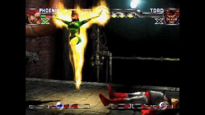 X-Men: Mutant Academy 2 (PS1, Arcade) - Phoenix