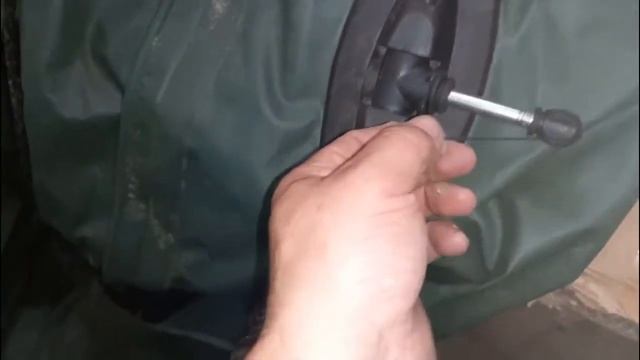 Замена крестовины уключины