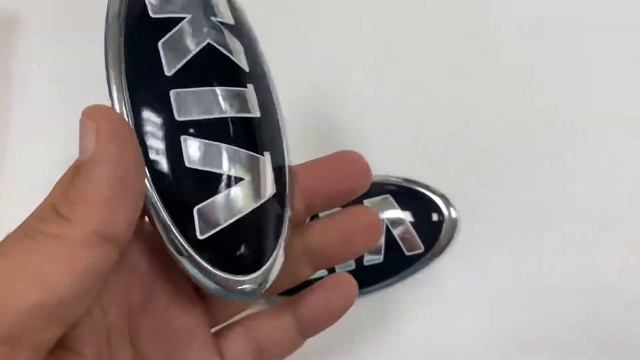 Эмблема Kia на капот и багажник 114x57 мм смотреть онлайн