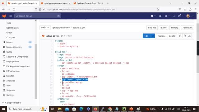 Build and Publish Artifacts to Package Registry using Gitlab Pipeline | Python Project CI/CD