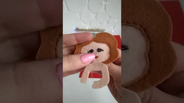 ВидеоМК куколки из фетра