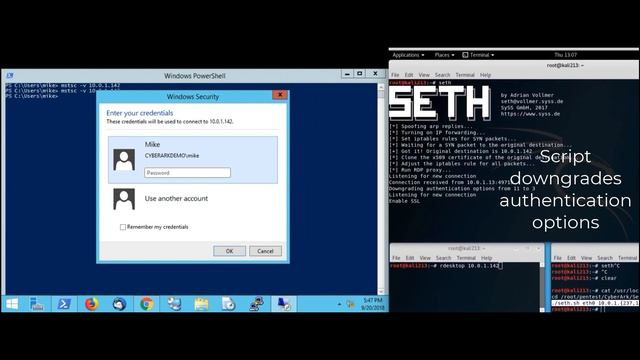 S.E.T.H. RDP-MiTM
