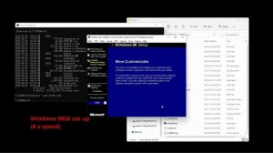 DosBox-X - Windows 98 SE VM setup and installation