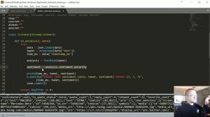 Streaming Tweets and Sentiment - Data Visualization GUIs with Dash and Python p.7