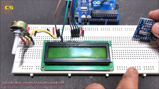 Arduino DS1307 Real Time Clock and LCD Display with code смотреть онлайн