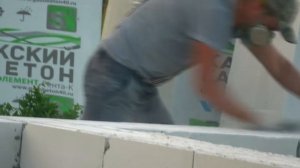 Армирование газобетона композитной (стеклопластиковой) арматурой