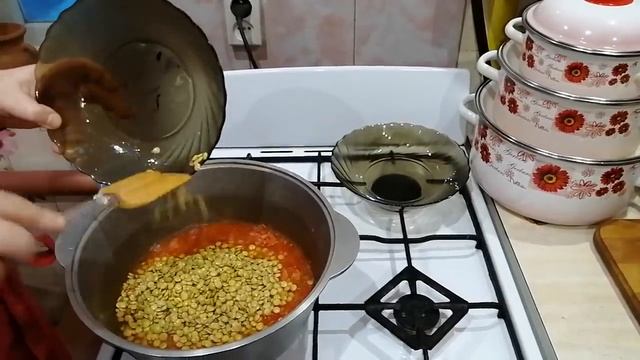 ХУДЕЕМ И СОХРАНЯЕМ ! ПОСТНЫЙ , НИЗКОКАЛОРИЙНЫЙ СУП С ЗЕЛЁНОЙ ЧЕЧЕВИЦЕЙ И ФРИКАДЕЛЬКАМИ ! ЧАСТЬ №39