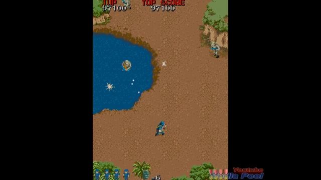 Commando (Arcade) Playthrough longplay retro video game смотреть онлайн