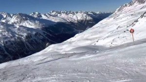 Ski Obergurgl - cruising the blues and finding the sun