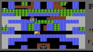 2DDK's Battlesity (Battle city mod) (NES, 1985) Уровень 8