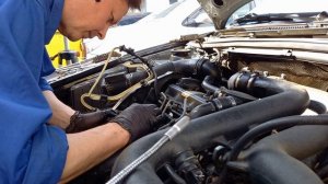 Плавают обороты на двигателе AUDI VW TDI. Меняем дозатор насоса BOSCH  PASSAT B4 1.9TDI. #147