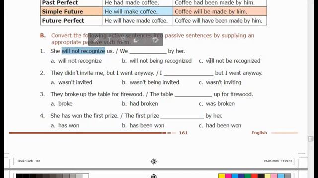 9th Std English - Lesson 6 - Grammar - Active and Passive Voice смотреть онлайн