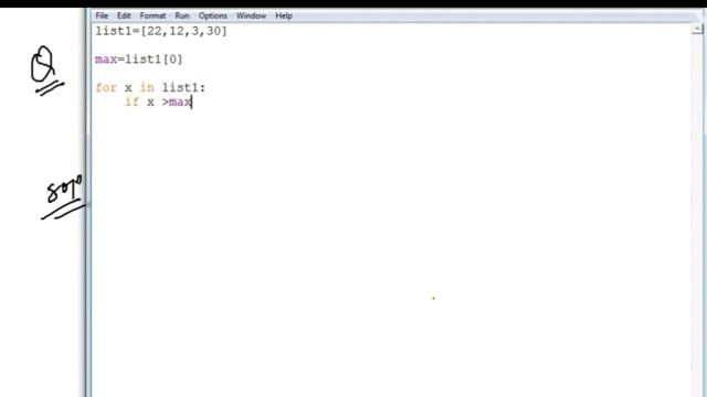 Python: Program to get largest number from the list . Important python program