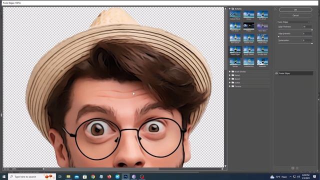 How to Turn Photo to Cartoon Effect Easy methode | Adobe Photoshop tutorial 2023 смотреть онлайн