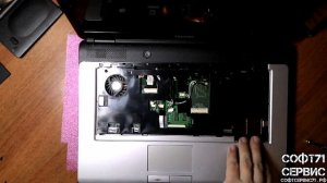 Как разобрать ноутбук Toshiba satellite l300d disassembly and cleaning.