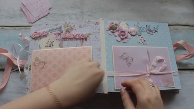 Альбом 20_20 см на 114 фото,10 разворотов_Скрапбукинг_Альбом ручной работы_своими руками.mp4 смотреть онлайн