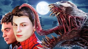 ИГРОФИЛЬМ С ГЛУПЫМИ КОММЕНТАМИ! ЧЕЛОВЕК ПАУК 2, АРКА ВЕНОМА! - Spider-Man 2