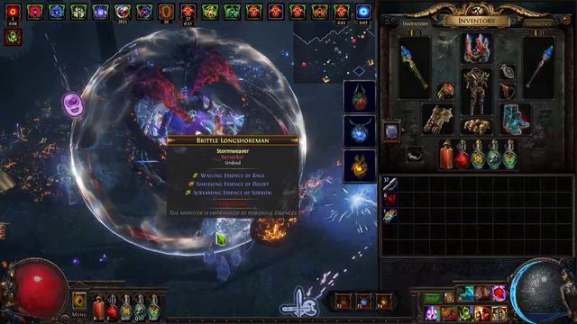 Hexblast Ignite Occultist Witch Sentinel - first league PoE. Juicy Mapping Headhunter смотреть онлайн
