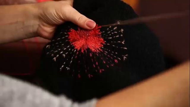 Alize Angora Gold Batik ile İşleme Tekniği Şal Yapımı-Making Embroidery Shawl with Angora Gold Bati смотреть онлайн