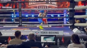 Маленький чеченский боксёр в синем? будущий олимпийский чемпион Байсангур Исаев