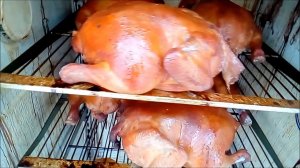 Как коптить куриц холодным копчением