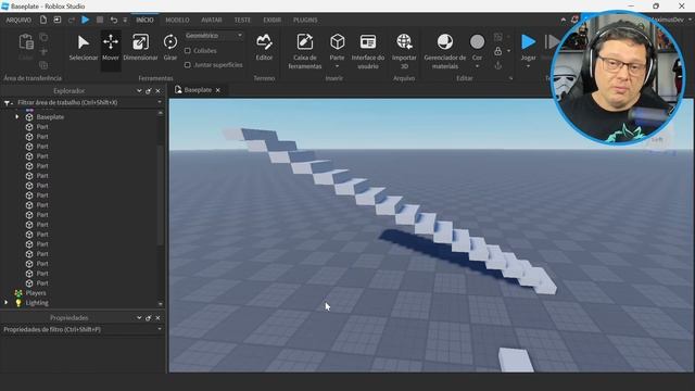 Criando uma Escada: Agrupando objetos e criando modelos - #7 смотреть онлайн