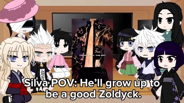 Zoldyck family react to Killua and F!Y/n future kids (READ DESCRIPTION BEFORE WATCHING) смотреть онлайн