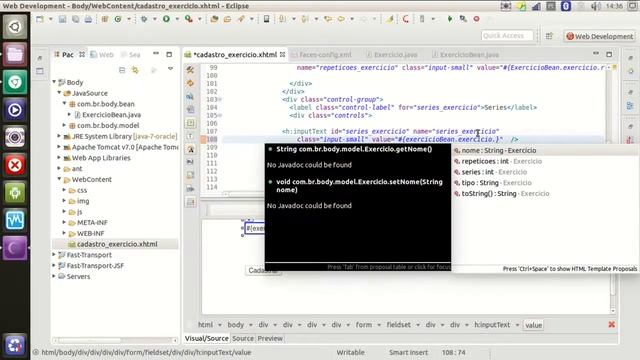 CRUD com JSF2 + XHTML + Hibernate - Parte 3 смотреть онлайн