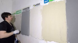 Сравнение штукатурки разных производителей