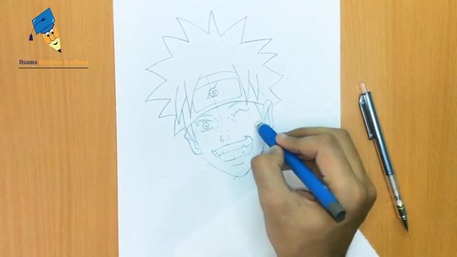 drawing anime | how to draw naruto easy - Step By Step Drawing | drawing-how to draw (Naruto) смотреть онлайн