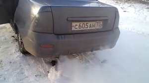 приматочный глушитель GT на приоре
