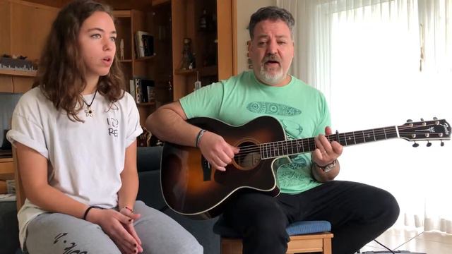 Cover of Blackbird by the Beatles played on Fender Paramount PM3 with Roland AC33 смотреть онлайн