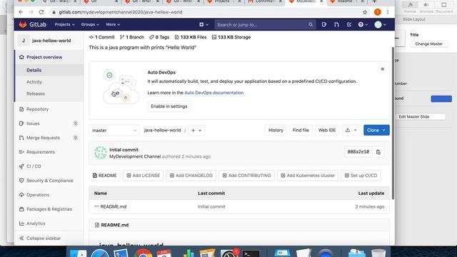 What is git ? Register an account in gitlab.com смотреть онлайн