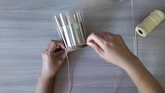 Это - ПРОСТО! Чудесная ИДЕЯ из ЖЕСТЯНОЙ банки и НИТОК