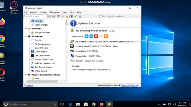 How to Enable Aero Lite Theme Using Winaero Tweaker in Windows 10 Anniversary Update смотреть онлайн