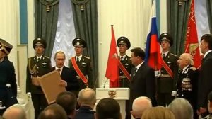 Полярный Город воинской славы (церемония вручения)