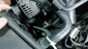 VW. пассат. б5. запищал ремень, под клин обгоной муфты генератора.
