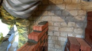 Кладка кирпичных перегородок в квартире. How to avoid cracks in the wall. Advice