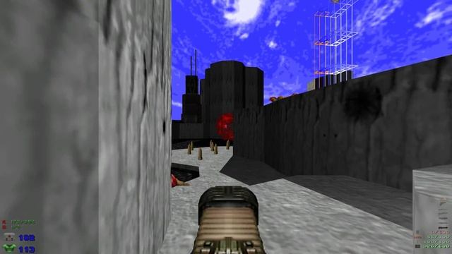 Doom 2 Valiant - valiant.zip - MAP28 A Lightbridge Too Far - UVMAX - 1080p 60fps смотреть онлайн