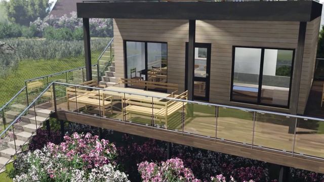 Мини коттедж на склоне. Крым. смотреть онлайн