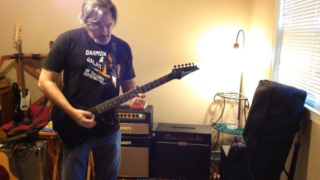 Ibanez RG470 + D'Addario custom light 9-46 nickel strings смотреть онлайн