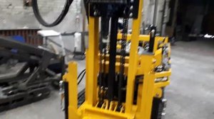 Дизельная самоходная малогабаритная буровая установка.