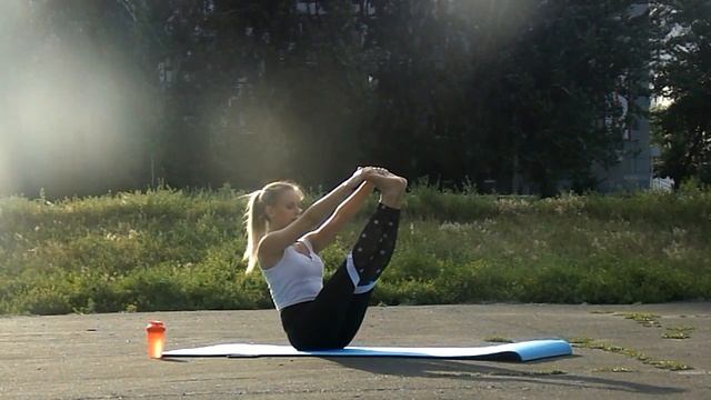 stretch lesson how to fold / урок растяжки складка