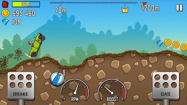 Hill Climb Racing - Геймплей Прохождение Часть 41 смотреть онлайн