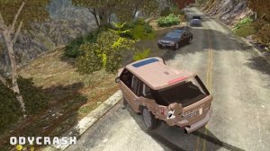 GTA 4 Cliff Drops Crashes with Real Cars mods #29