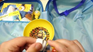 Акции НЕ БУДЕТ! Чемодан с Миньонами из магазин Магнит Грювитация