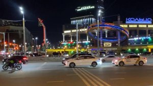 Прогулка поздним вечером в центре Казани. Воскресенье, 28 июля 2024.