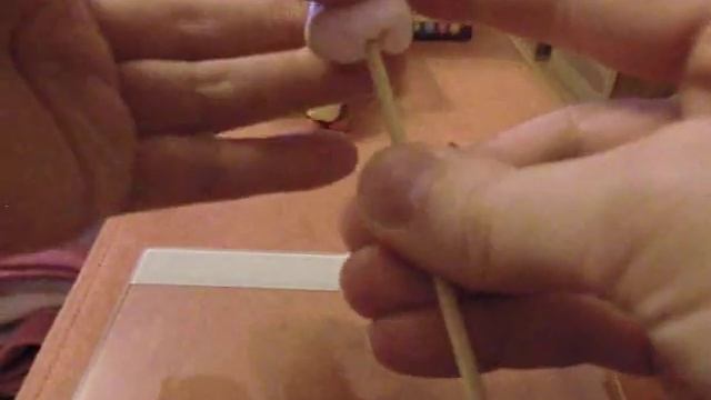 Куколка из легкого пластилина. Поделки из воздушного пластилина. смотреть онлайн